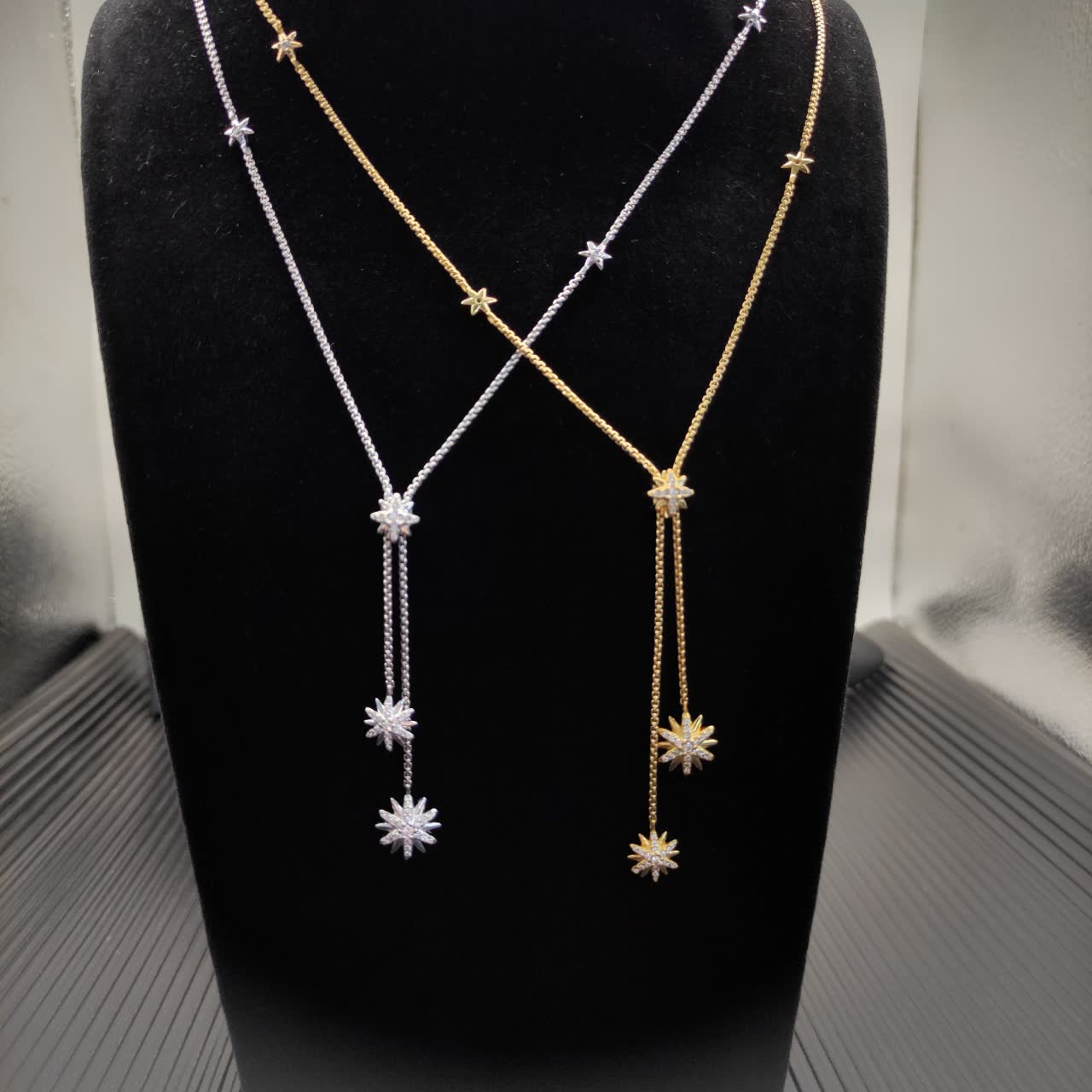 David Yurman Elegant Star Tassel Necklace